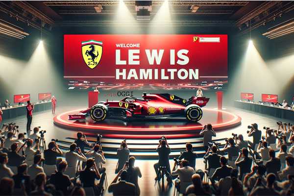 Lewis Hamilton alla Ferrari: la rivoluzione nella F1