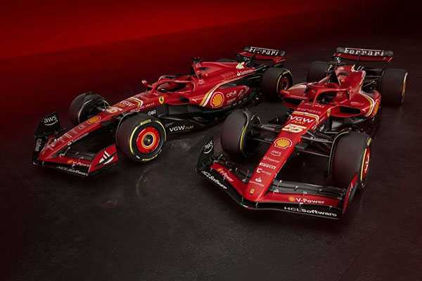 Circuito di Fiorano: presentata la Nuova Ferrari SF-24 per il Campionato Mondiale di F1"