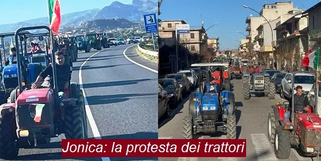 Ardore-agricoltori: Continua la protesta dei trattori. Sit-in domani ad Ardore.