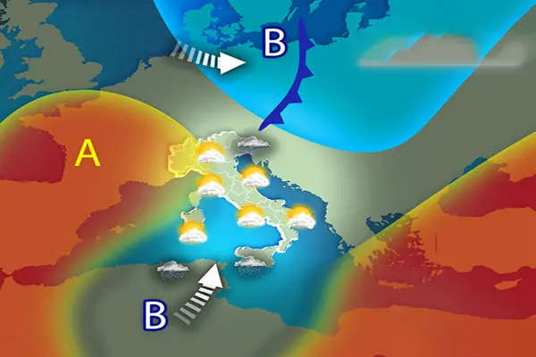 Previsioni meteo aggiornate: Fine Settimana di cambiamenti, i dettagli