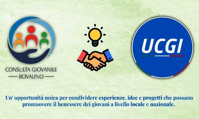 Bovalino:  Adesione della Consulta Giovanile del Comune di Bovalino all’Unione delle Consulte Giovanili Italiane (UCGI).