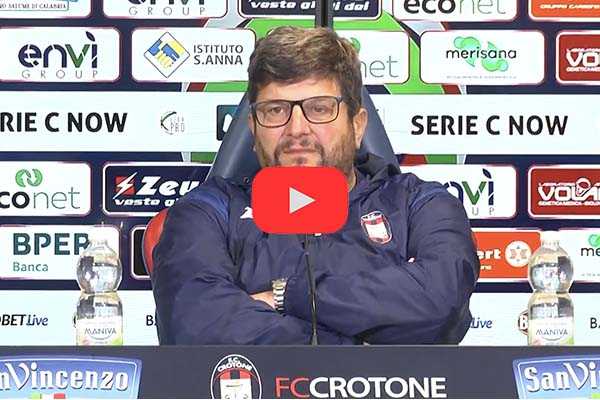 Calcio Serie C Mister Baldini profetizza: "Vinciamo i Playoff” all Vigilia di Crotone-Giugliano. Video integrale
