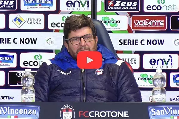 Calcio, Serie C. Crollo e limiti del Crotone: Baldini ammette la fragilità e la mancanza di spirito competitivo. Video e highlights