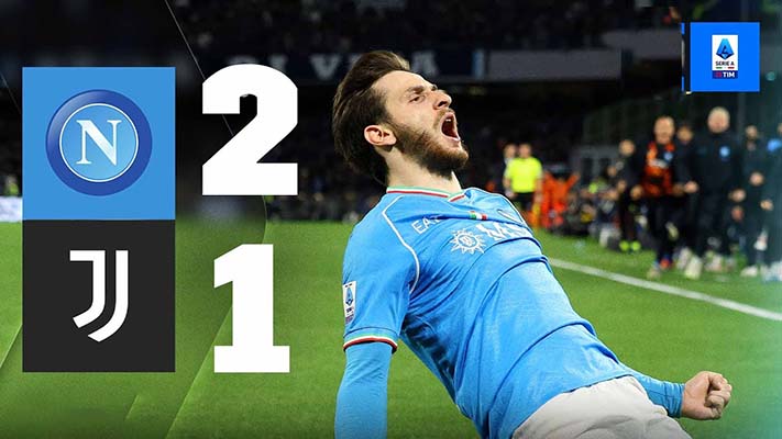 Calcio Serie A. Rivincita Azzurra: Napoli piega la Juventus in un finale mozzafiato