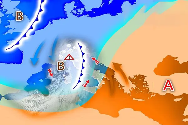 Allerta meteo: weekend sotto assedio dalle Intense perturbazioni, ecco l’evoluzione