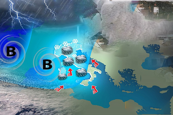 Previsioni meteo. Allerta meteo: tempeste in arrivo sull'Italia nel weekend