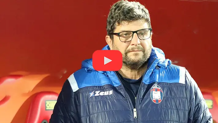 Calcio. Sbandata tattica: Crotone e Baldini in cerca di risposte. Disaccordi in campo e silenzi fuori - Video