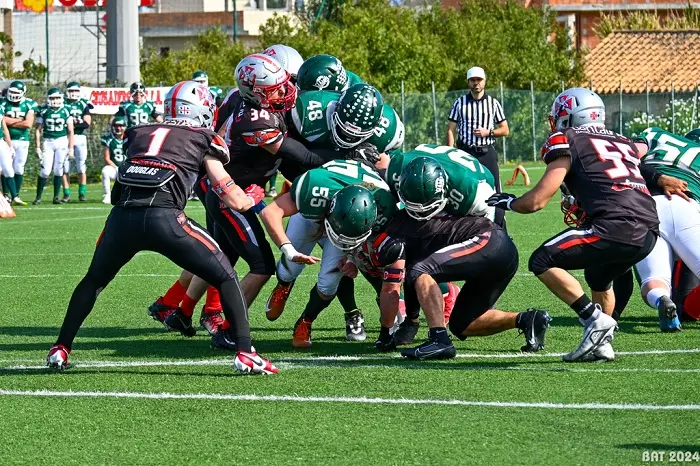 I Cru sognano, sconfitti i blasonati Rams Milano