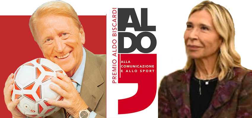 Antonella Biscardi Carlo Paris e Marco Civoli presentano a II Edizione del Premio Aldo Biscardi