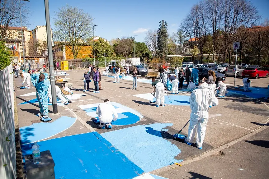 A Quarto Oggiaro c'è una nuova “piazza aperta” grazie ai volontari WAU!