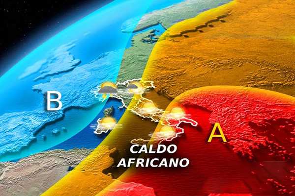 Previsioni meteo Italia nel weekend di Pasqua: contrasto tra caldo africano e temporali