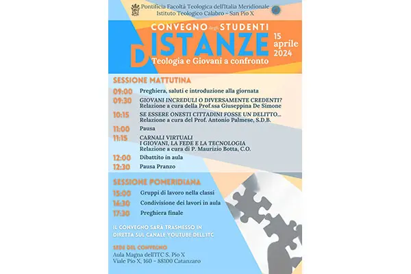 Dialogo e riflessione: il convegno degli Studenti del San Pio X di Catanzaro sulla Teologia e il ruolo dei giovani