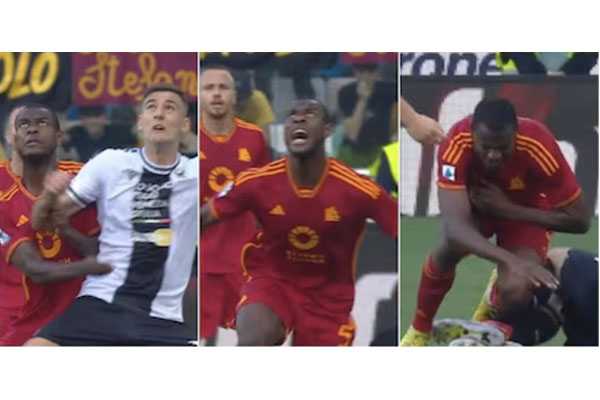 Calcio. Udinese-Roma momenti di paura in campo: il coraggio e la forza di Evan Ndicka