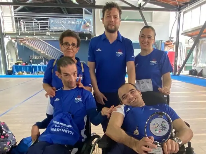 Sa.Spo. Boccia paralimpica: Cristian Martis è d'argento