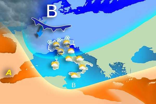 Previsioni meteo. Allerta Meteo: imminente ciclone porta maltempo in Italia
