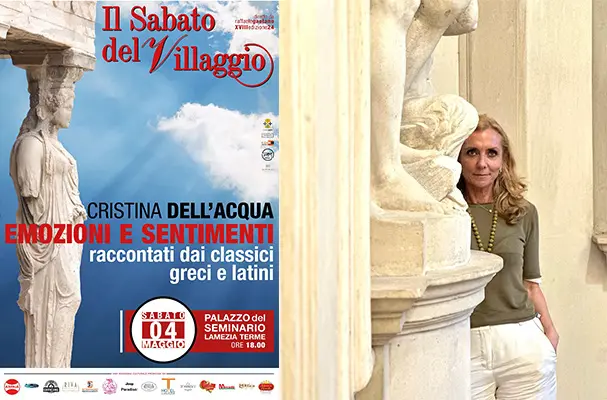 La scrittrice Cristina Dell’Acqua al «Sabato del Villaggio»