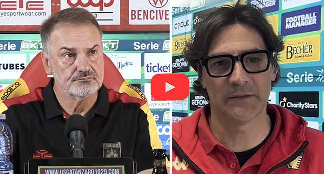 Calcio. La Battaglia per la Promozione: determinazione e orgoglio dei Mister Vivarini e Vanoli sul campo di Serie B (Video)