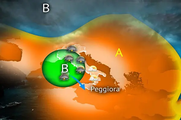 Previsioni meteo. In arrivo maltempo sull'Italia: la minaccia della "goccia fredda" dal Nord Europa