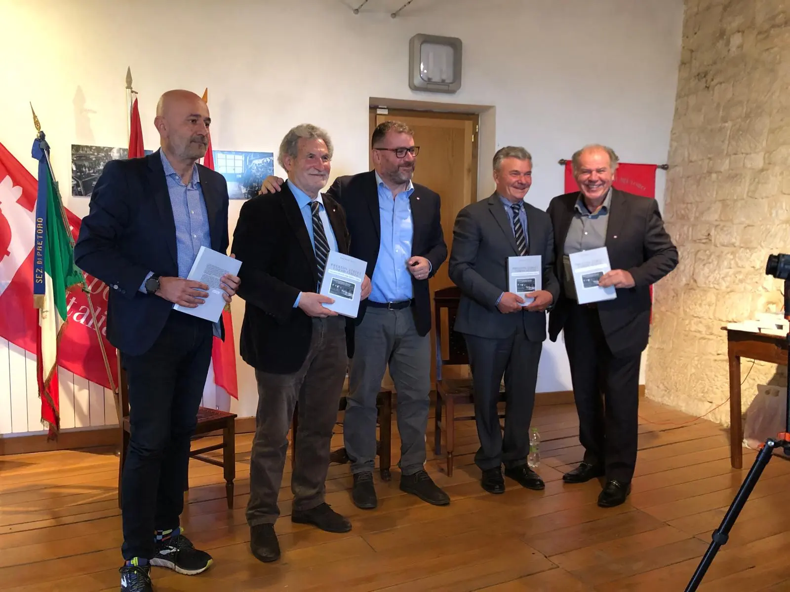 L’appello di Goffredo Palmerini, a Pretoro, alla presentazione del libro Preston Street di Franco Ricci