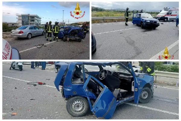 Grave incidente sulla SS107 a Scandale: conducente del '41 estratto dalle Lamiere