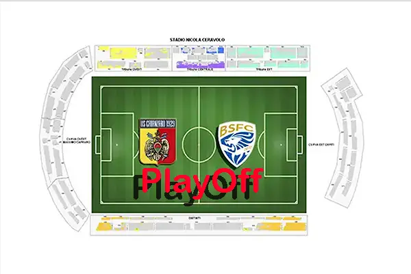 Calcio. Preliminare Playoff, Catanzaro – Brescia: al via alla vendita libera, i dettagli