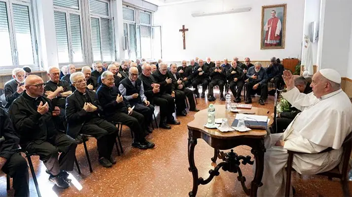 Papa Francesco a San Giuseppe al Trionfale: incontri di profonda riflessione e condivisione