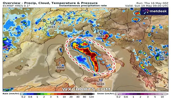 Previsioni meteo. Weekend: il maltempo lascia spazio al sole, ma sarà solo una breve tregua