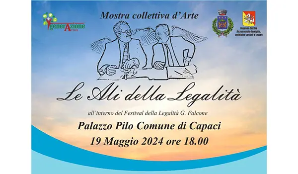 A Capaci “Le Ali della Legalità”, collettiva a cura di Daniela Martino e Mauro Pecoraro