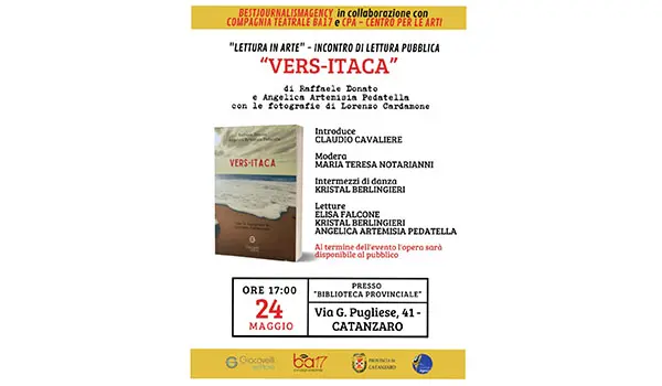 Catanzaro. VERS-ITACA: il FORMAT che attraversa borghi e città. Un viaggio tra psiche, arte e danza per scoprire chi siamo