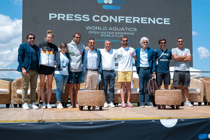 Nuoto acque libere Sardegna: presentata la tappa di Golfo Aranci (Coppa del Mondo)