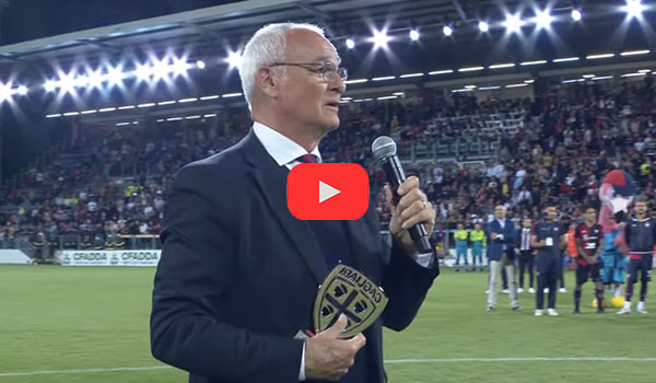 Calcio. Il Commovente Addio di Ranieri: Un'Emozionante Dedica ai Tifosi del Cagliari. Il grazie dell’US Catanzaro 1929 (Video)