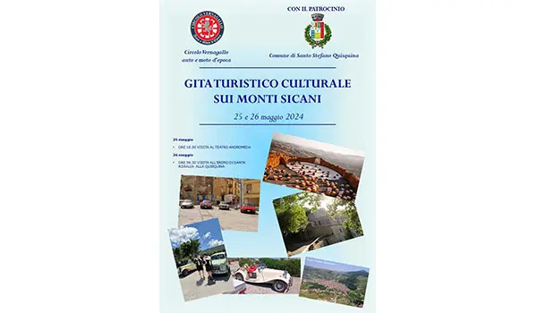 Auto storiche tra i Monti Sicani. Un fine settimana all’insegna della cultura, dell’arte e della natura a cura del Circolo Vernagallo
