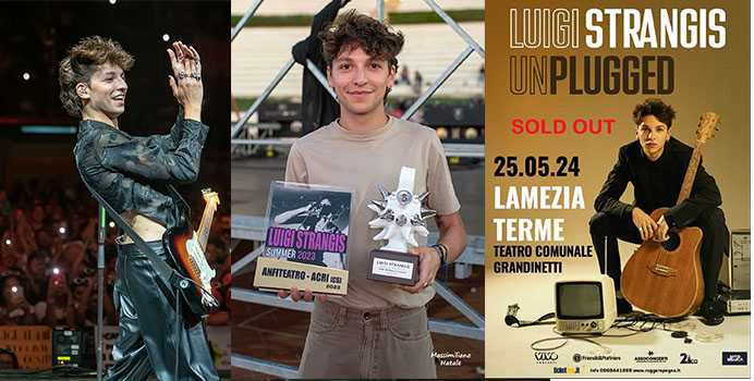 Dopo Roma e Milano, domani sera Luigi Strangis conclude a Lamezia il suo Tour “Unplugged”
