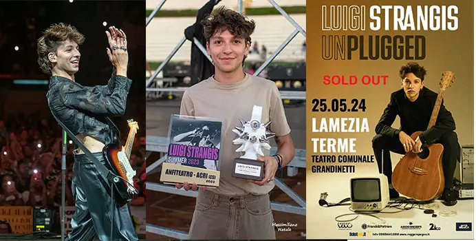 Dopo Roma e Milano, domani sera Luigi Strangis conclude a Lamezia il suo Tour “Unplugged”