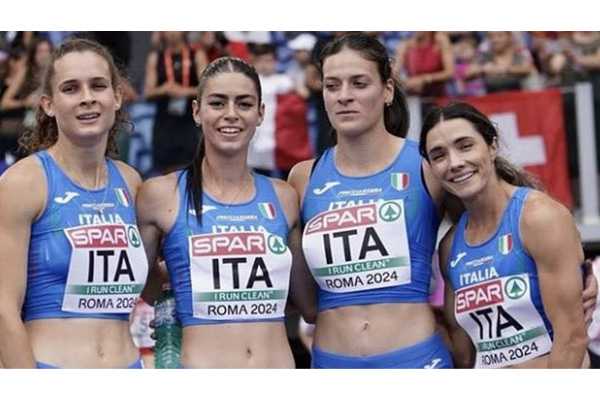 La ligure Ilaria Accame porta in finale la speranza italiana nella 4x400 ai Campionati Europei di Atletica Leggera