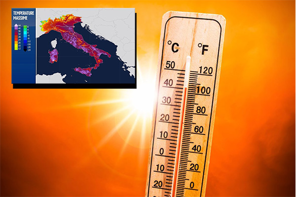 Previsione Meteo. Imminente ondata di caldo estremo: temperature fino a 40°C in Arrivo, tutti i dettagli