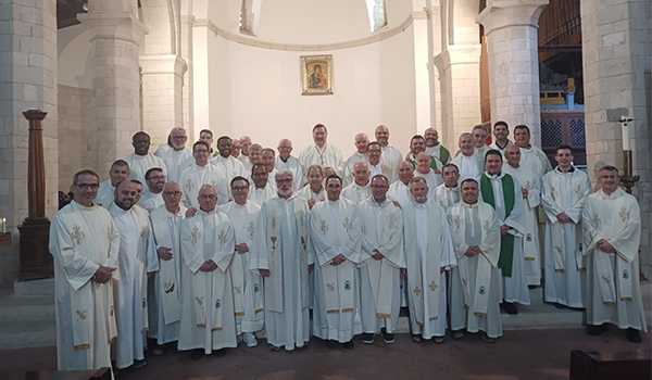 Monsignor Maniago e i sacerdoti diocesani in pellegrinaggio a Tropea ai luoghi del Beato Don Mottola