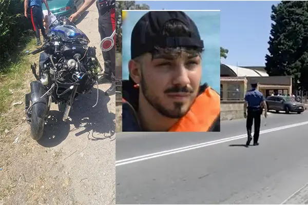Tragico incidente sulla SS106 a Cropani: muore Luigi Frustaci giovane motociclista di 24 anni