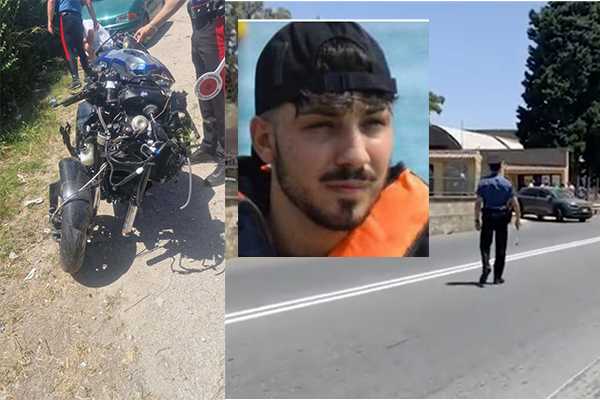 Tragico incidente sulla SS106 a Cropani: muore Luigi Frustaci giovane motociclista di 24 anni