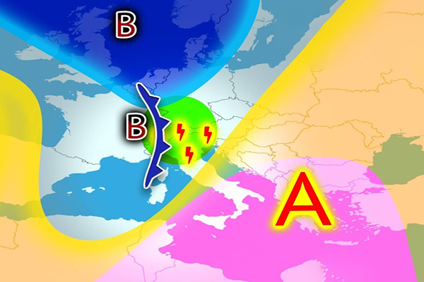 Previsione meteo. Weekend: contrasto tra caldo intenso e temporali locali