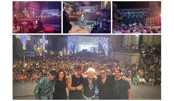 In oltre 10.000 per cantare con Ron a Lamezia In Festa