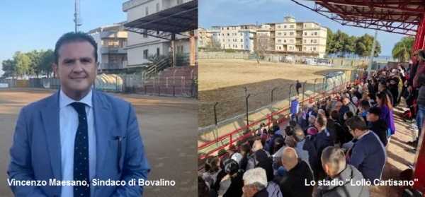 Bovalino-Calcio: buone notizie per  il “Lollò Cartisano”. Finanziamento in arrivo.