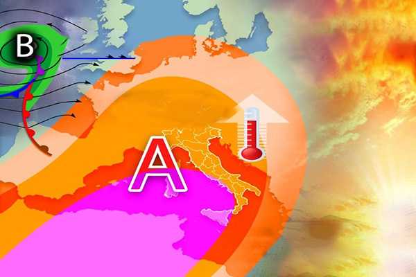 Settimana di fuoco: l'anticiclone africano porta temperature record, i dettagli