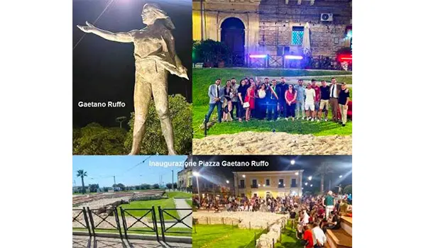 Bovalino-Cultura:  inaugurata la nuova “Piazza Gaetano Ruffo”, eroe e martire del Risorgimento.