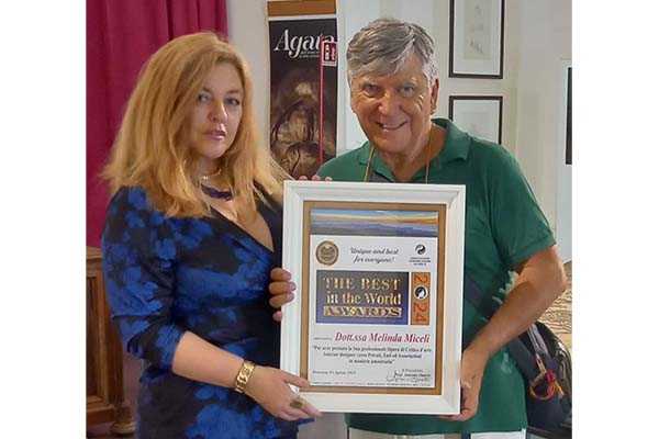 The Best in The World premia Melinda Miceli celebre Scrittrice internazionale