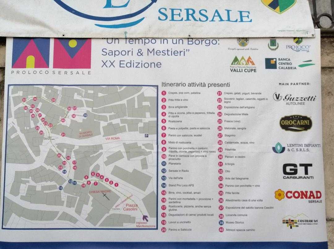 SERSALE – Enorme Successo dell’evento “Un tempo in un borgo – Sapori & mestieri”