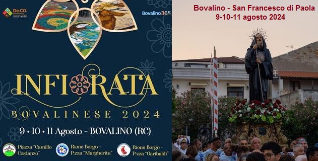 Bovalino-Festa: Al via i festeggiamenti in onore di San Francesco da Paola.