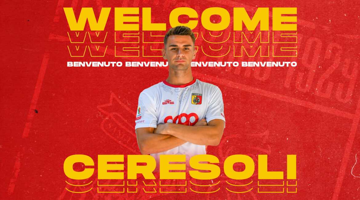 Catanzaro - E' ufficiale l'arrivo di Andrea Ceresoli