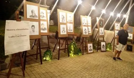 Bovalino: riuscitissima la “Mostra Ritrattistica” di Lollò Cartisano.