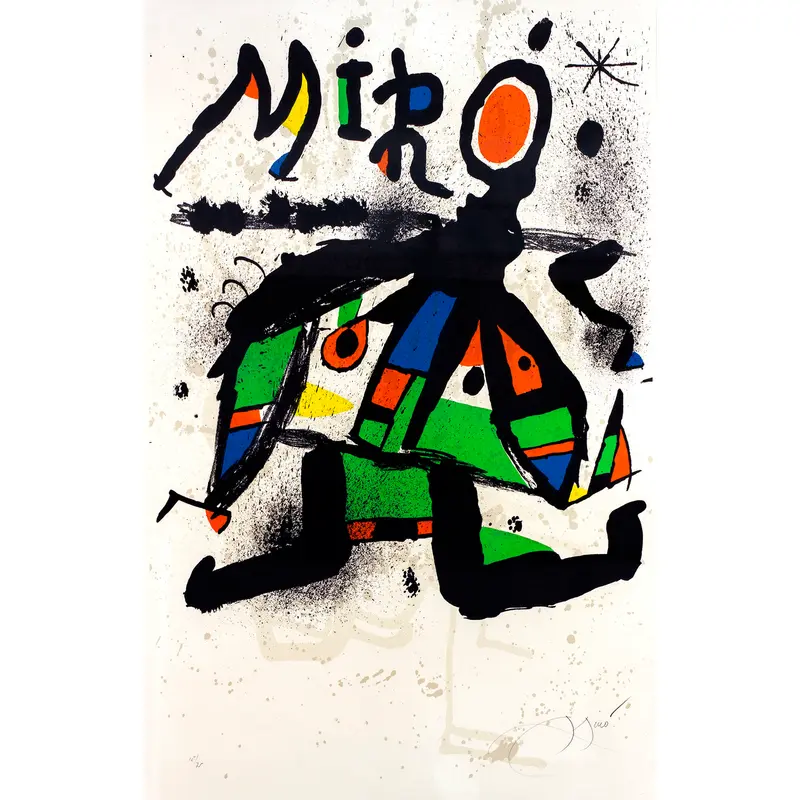 Al “Centro d’arte Raffaello” di Palermo  dodici opere pittoriche del Maestro del Surrealismo Joan Mirò